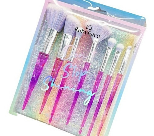 Kit 7 Brochas Para Maquillaje - Unidad a $5714