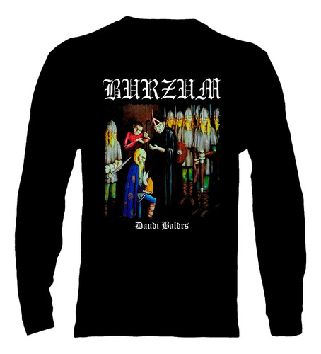 Polera Manga Larga Burzum - Ver 14 - Dauði Baldrs