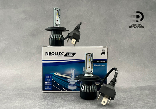 Kit 2 Focos Led March Advance 2022 2023 Luz Alta Baja H4