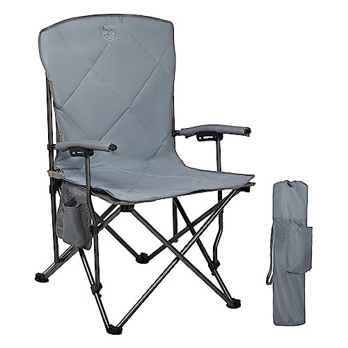 Silla De Campamento Plegable Asiento Desmontable Acolch...