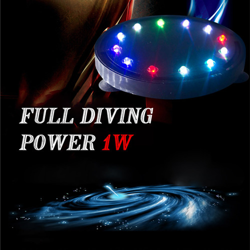 Burbuja Led Para Acuario, Impermeable, Colorida, Decorativa