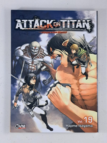 Attack On Titan Vol 19 - Hajime Isayama - Libro Nuevo