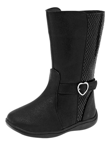 Bota Y Botin De Ensueño Para Niña Negro 88033 T5