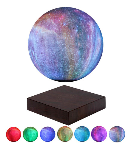 Vgazer Lámpara De Luna Levitante Con Luces Led Ews