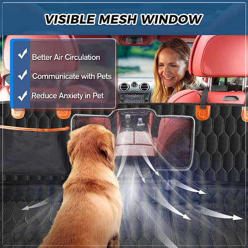 Funda De Asiento De Coche 6 En 1, 100% Impermeable, Hamaca P