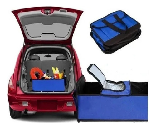 Bolso Organizador Cooler Cava Impermeable Plegable Auto