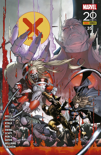 X-men - 35, de Ewing, Al. Editorial Panini Brasil LTDA, capa mole em português, 2022