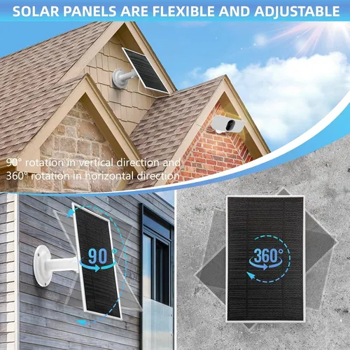 Panel Solar Kagtlta 6v 4.5w Para Cámaras Arlo - Paquete De