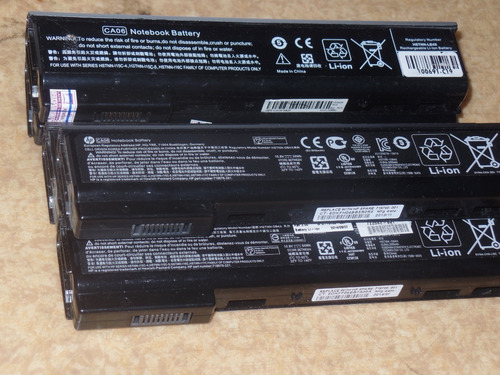 05 Baterias Hp Hstnn-ib4x 55wh, Defeito - No Estado