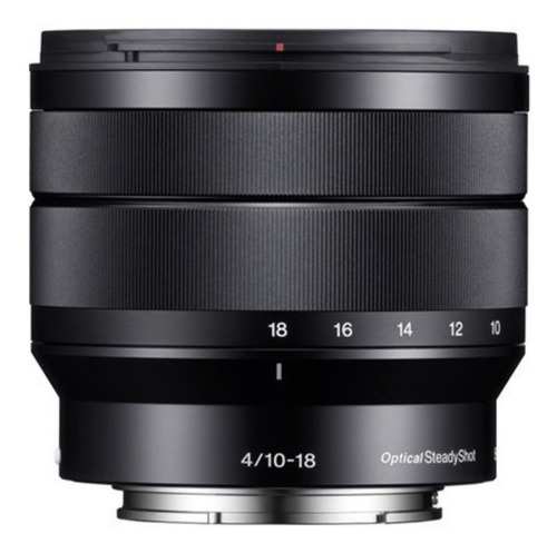 Lente Sony 10-18mm F/4 Oss Na Caixa Caixa Aberta Para Teste