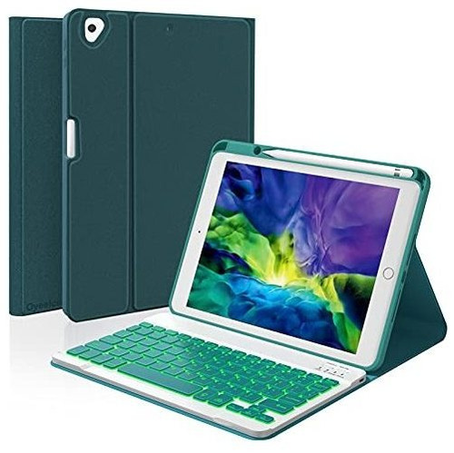 Oyeeice iPad 9th Generation Case Con Teclado Rx5kx