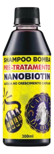 Nanovin A Shampoo Bomba, Tonico Capilar E Oleo Cobra Red