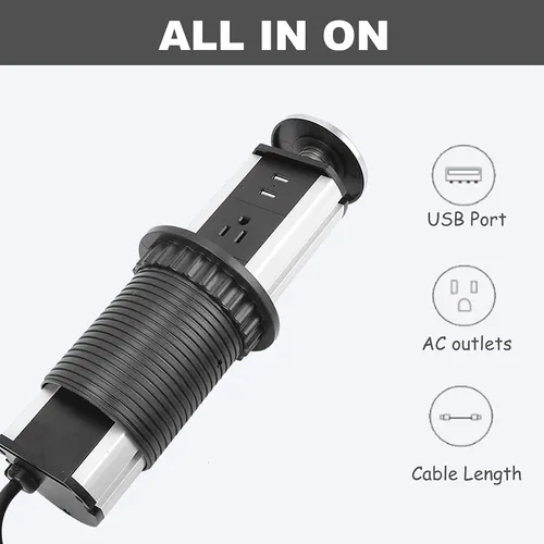 Multifuncion Toma De Corriente Torre Para Mesa Us Plug De