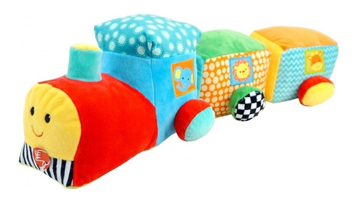 Tren De Peluche Con Sonido Medida Real Estimula A Tu Bebe 