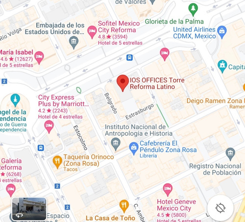 Terreno Para Desarrollar Edificio En Reforma