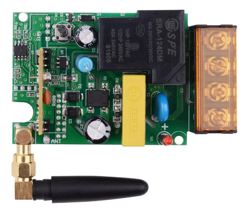 Interruptor De Control Remoto Inalámbrico Wt-02 Ac 220v 1 Ca