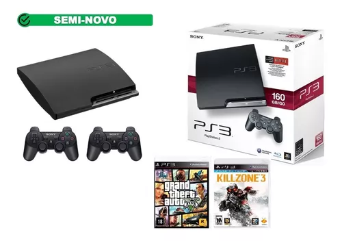 Sony PlayStation 3 Slim 320 GB Charcoal Black Console