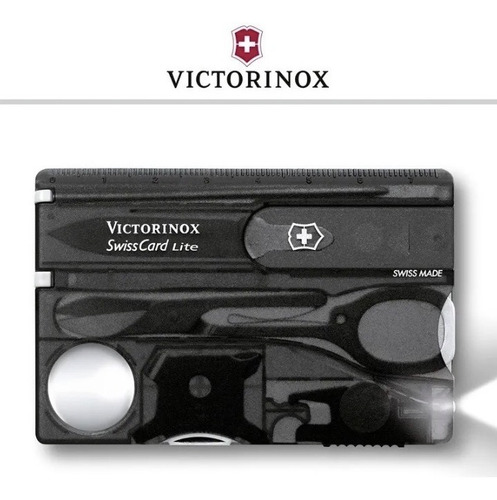 Victorinox Swisscard Lite Original Negro Multi Herramientas