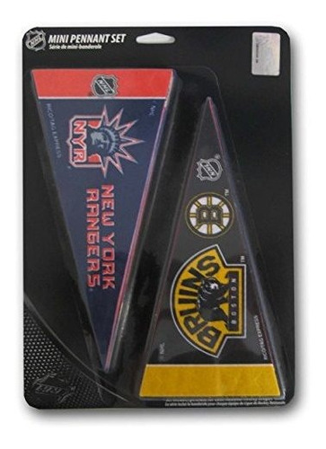 Set Mini Banderines Nhl Hockey 30 Equipos