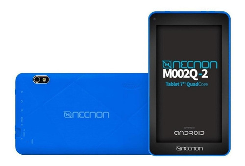 Tablet  Con Funda Necnon M002q-2 7  16gb Azul Con 2gb Ram 