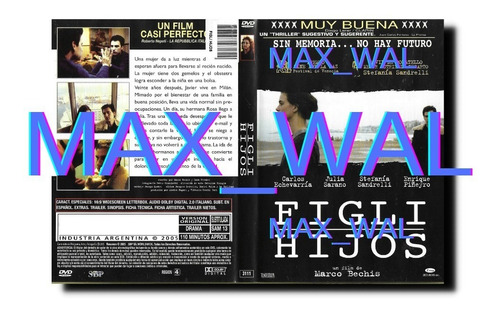 Figli Hijos Dvd Stefania Sandrelli Enrique Piñeyro (Usado)