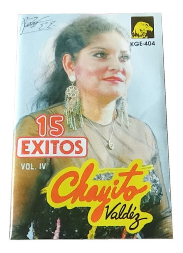 Chayito Valdez 15 Exitos Vol. 4 Tape Cassette Aguila Mexico