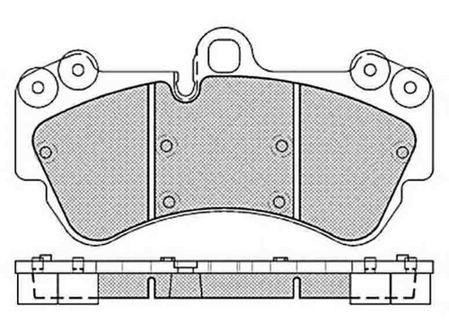 Pastilla De Freno Porsche --cayenne 3.2 - Cayenne S 4.5 340c