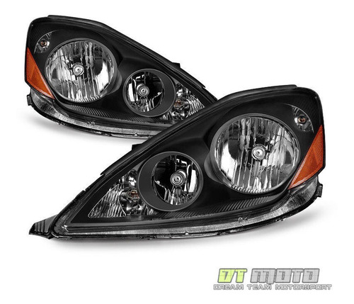 Par Faros Negro Interior Toyota Sienna Ce 2007 All