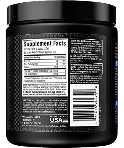 | Muscletech Cell-tech Criador | Fórmula Creatina Hcl | Cons