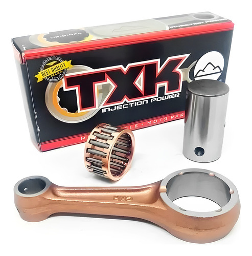 Biela Txk Cg 150 Titan 150 Pino 15 ( Haste 2mm Menor ) 