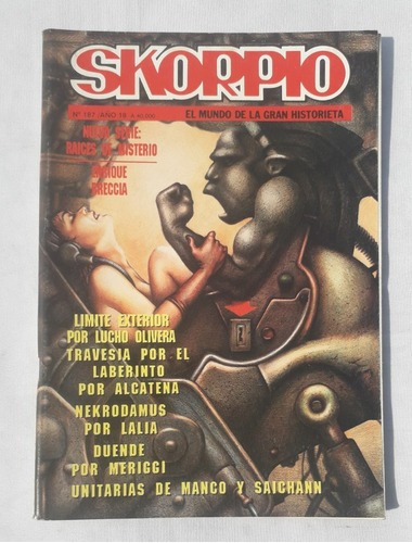 Historieta Revista Comic ** Skorpio ** N° 187