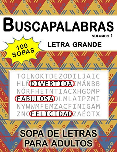 Libro : Buscapalabras Sopa De Letras En Español Para... 