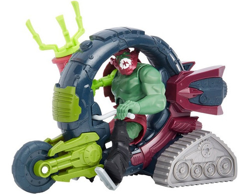 Mattel He Man Masters Universe Trap Jaw Cycle Power Attack