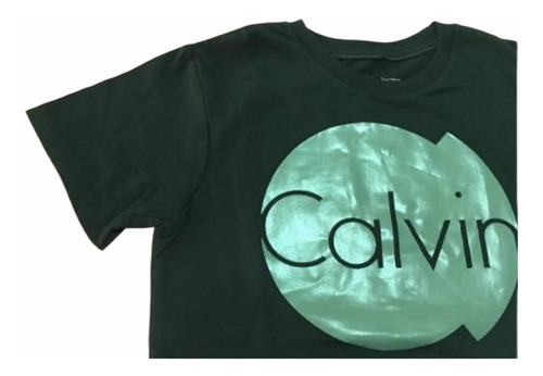 Remera Nene Manga Corta Calvin Klein T6 (n42)