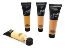Comprar Set 4 Bases Maquillaje Liquida Foundation Tejar Matte 24 Hs