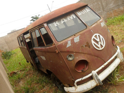 Kombi Vw Van Corujinha 1973 P/ Restaurar - Sem Motor