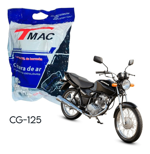 Imagem 5 de 10 de Camara De Ar Aro 18 Cg 125 150 160 Ybr Yes- 90 90 18 Mg18