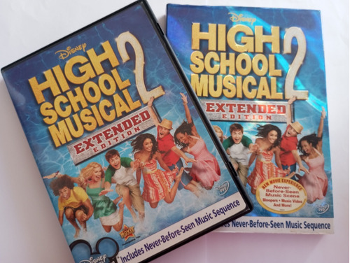 High School Musical 2 Película Dvd Original Audio Latino 