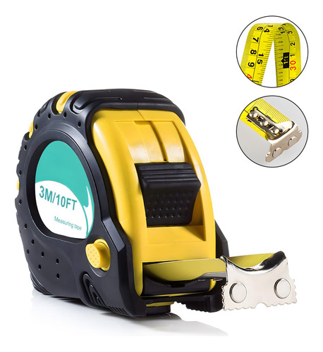 Flexómetros/cintas Metricas Acero Inoxidable 3 M Retractil