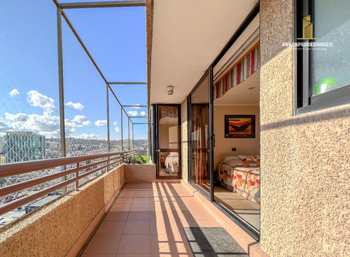 Viña Del Mar. Vende Depto 4d 4b Condominio Torres Del Paine