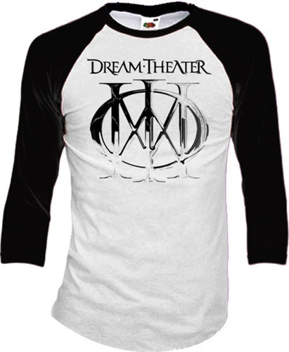 Dream Theater Playeras Manga 3/4 Para Hombre Y Mujer D10