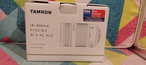 Lente Tamron Objetivo 18 400 Nikon F Caja Completo