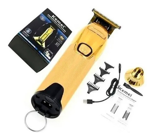 Maquina Corta Pelo Kemei Km-i32s Trimmer Patillera Barber Cs