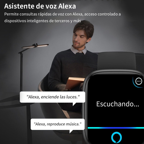 Reloj Inteligente Simsonlab Idw26 Bluetooth Calls Para Alexa Ios/android Golden Smart Watch 1.85 Hd Screen 100 Modos Deportivos