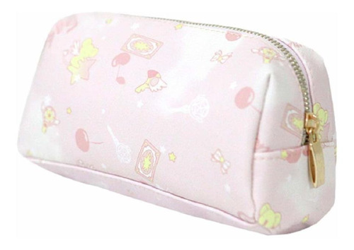 Anime Card Captor Sakura Magic Wand Pink Pencil Case Cu...