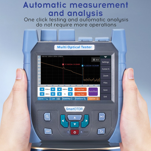 Refletômetro Óptico De Domínio De Tempo Comptyco Otdr 850/13