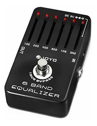 Ecualizador De Guitarra Electrica De Pedal Joq De 6 Bandas 