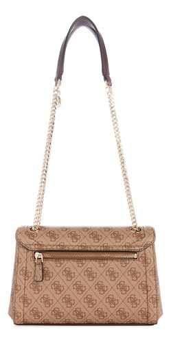 Guess Noelle - Solapa Cruzada Convertible, Logotipo De Latte