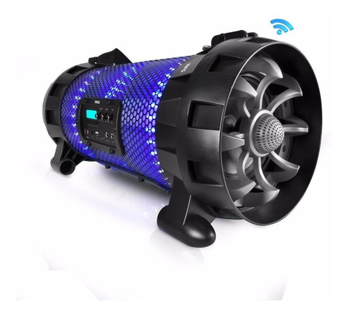 Pyle Parlante Portátil Pbmspg260l Bluetooth Usb Sdfm C/luces