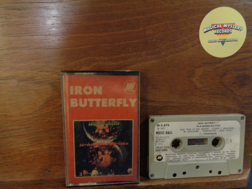 Iron Butterfly In-a-gadda-da-vida Cassette Rock